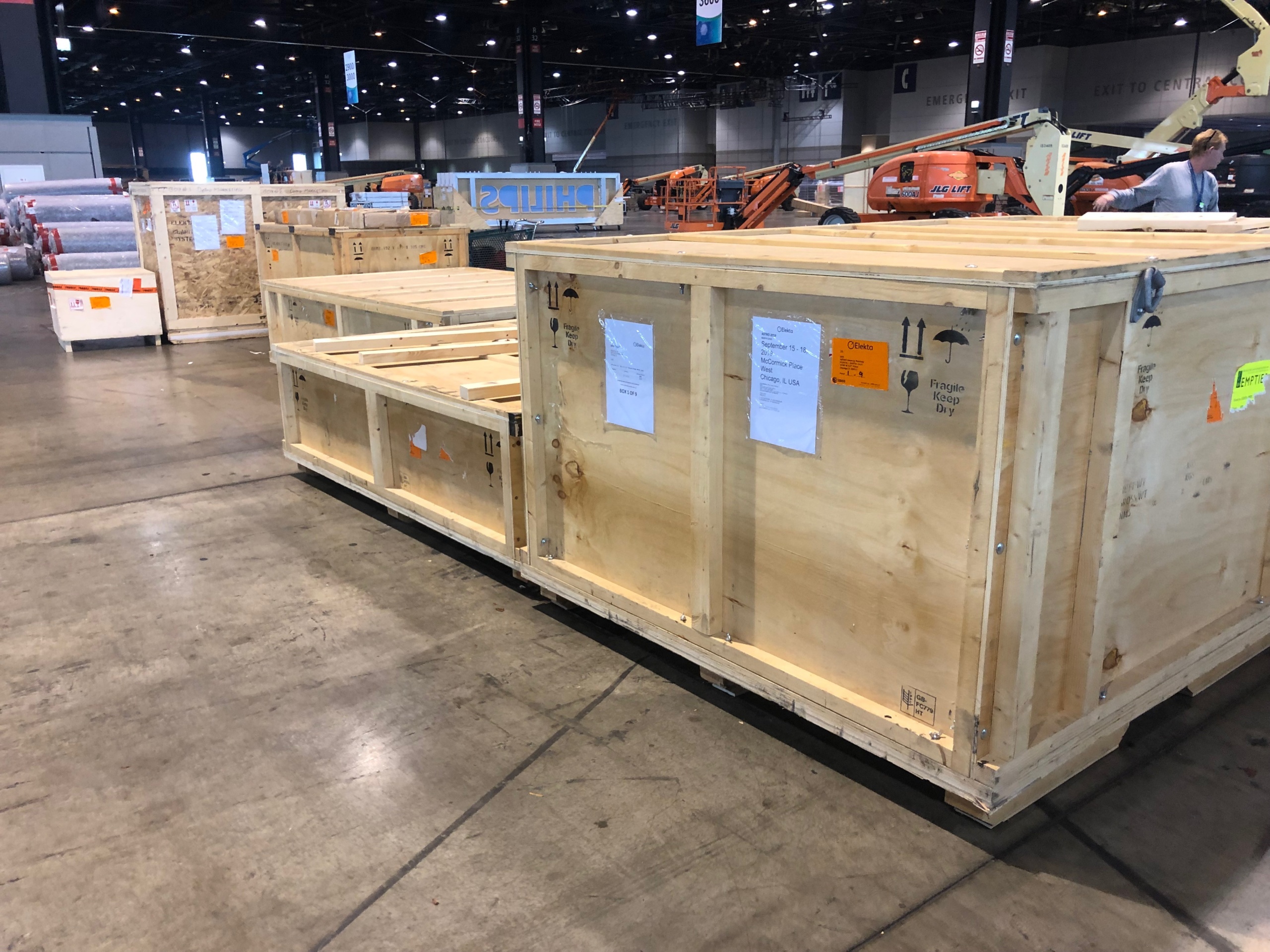 Elekta Sea Shipment to Japan 2019